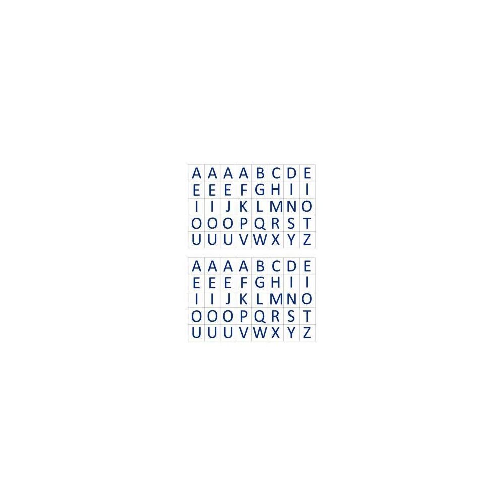Gommettes LETTRES - Majuscules / Minuscules / Cursives (par 1600)