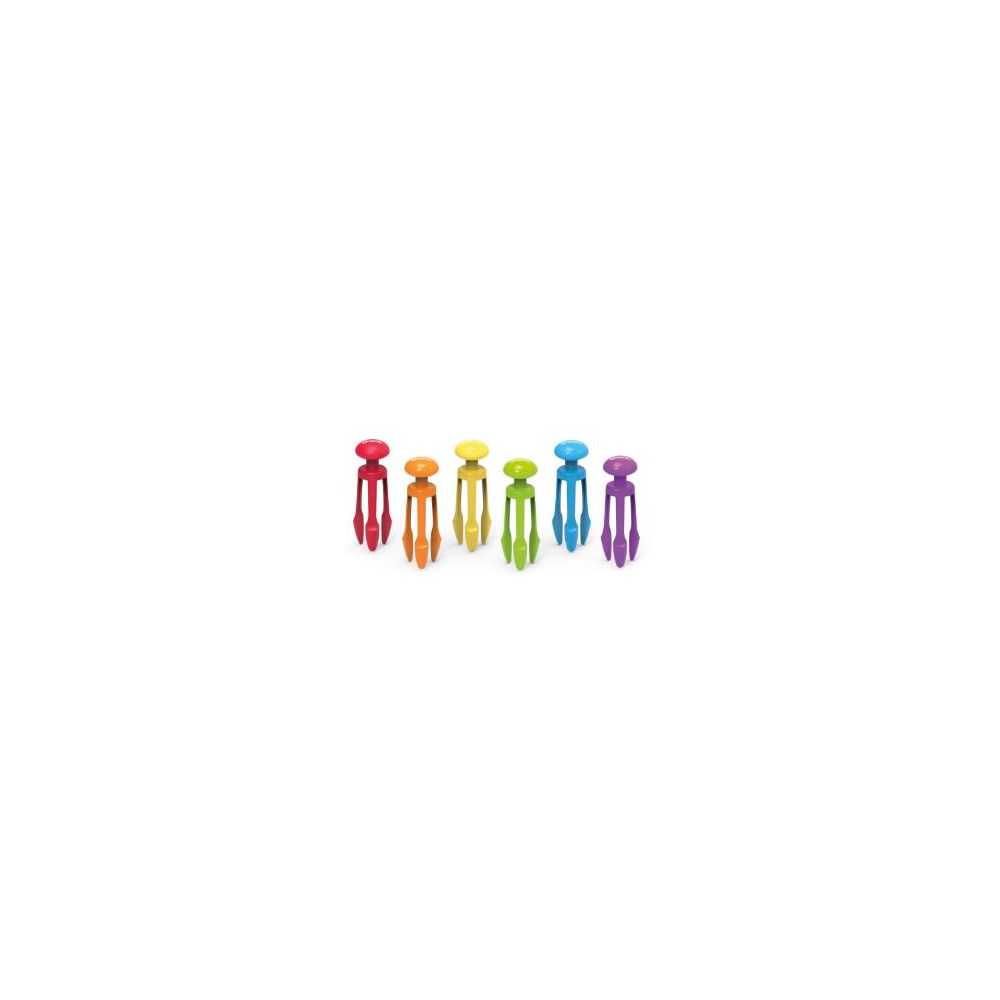 Pinces d'apprentissage (Lot de 6 couleurs différentes) Dès 4 ans