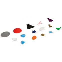 Symboles de grammaire en plastique, set de remplacement MONTESSORI