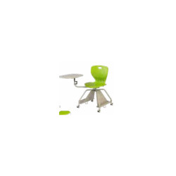 Chaise Maxima Lecture - Shell colours PEAR GREEN 36 / Metal Grey 43