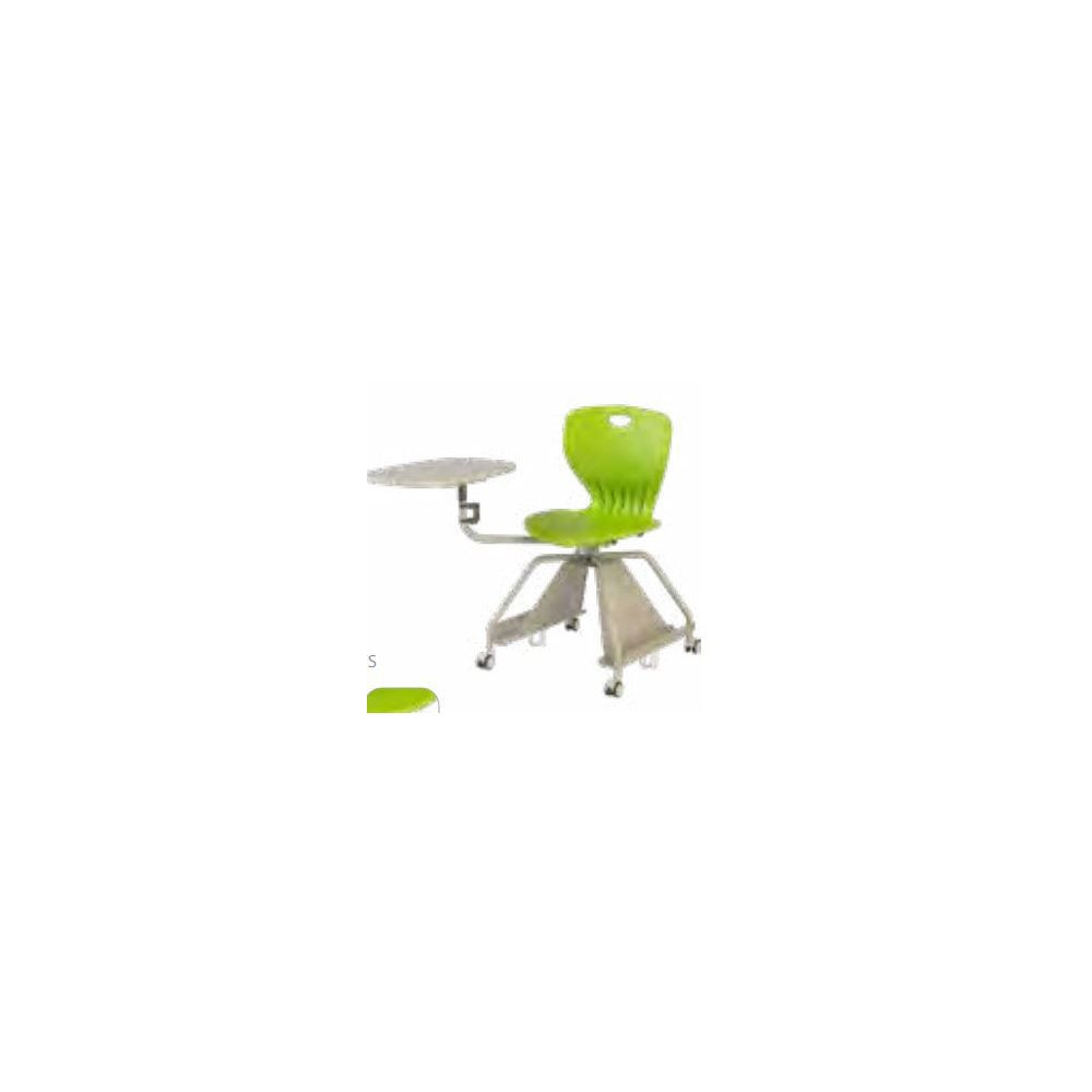 Chaise Maxima Lecture - Shell colours PEAR GREEN 36 / Metal Grey 43