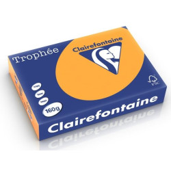 Rame A4 - 160g - Clémentine CLAIREFONTAINE (250 f.) - Ref: 1042 - Z