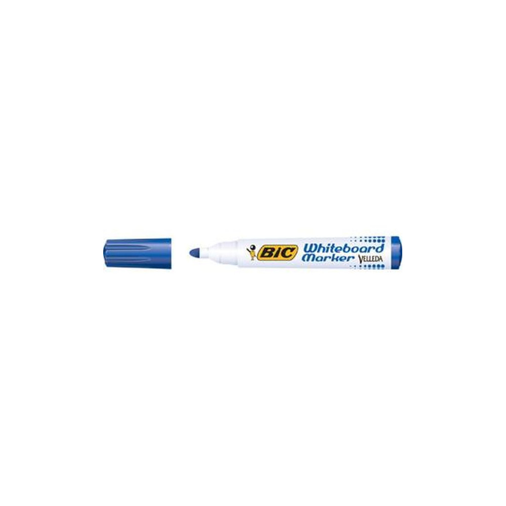 Marqueur effaç. BIC VELLEDA 1701 Recyclé - Ogive - 1.8mm - BLEU **