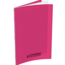 Cahier A4 Séyès 96 p Piqûre 90g Polypro ROSE **