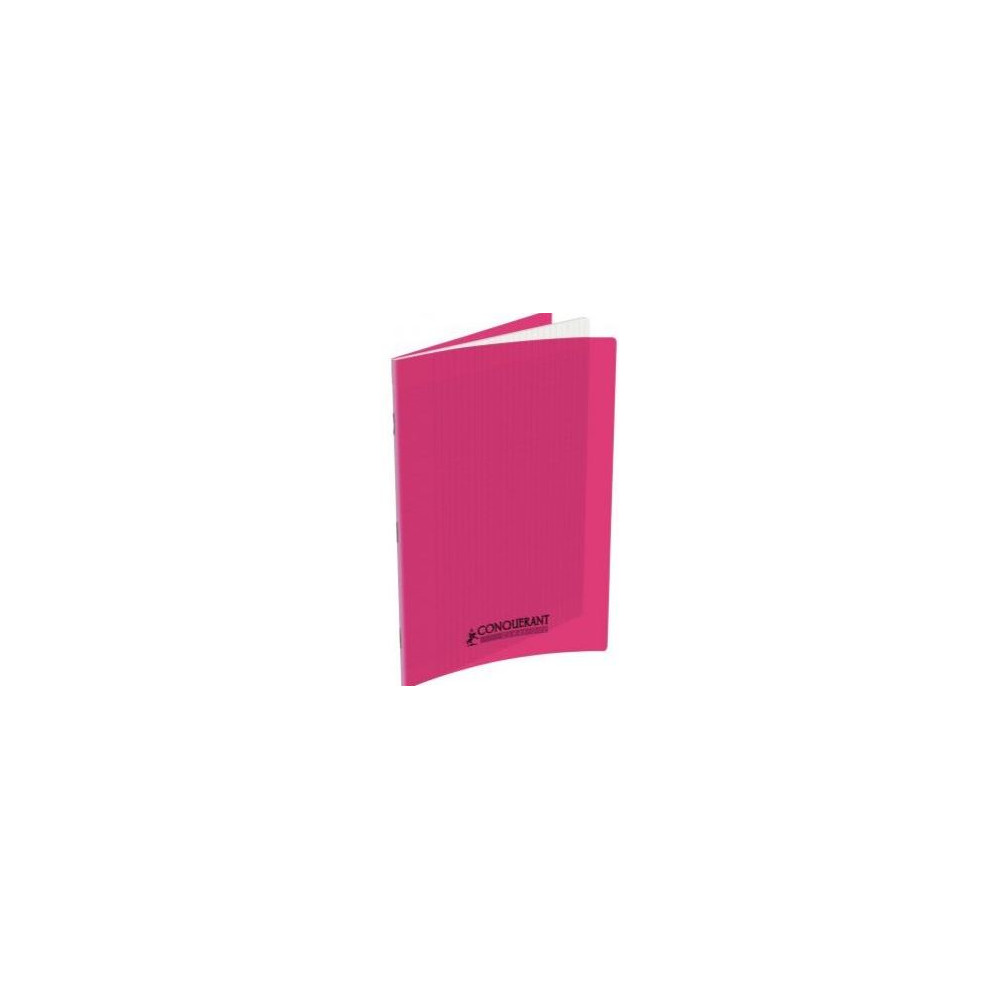 Cahier A4 Séyès 96 p Piqûre 90g Polypro ROSE **