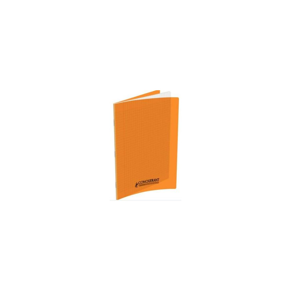 Cahier A4 Séyès 96 p Piqûre 90g Polypro ORANGE **