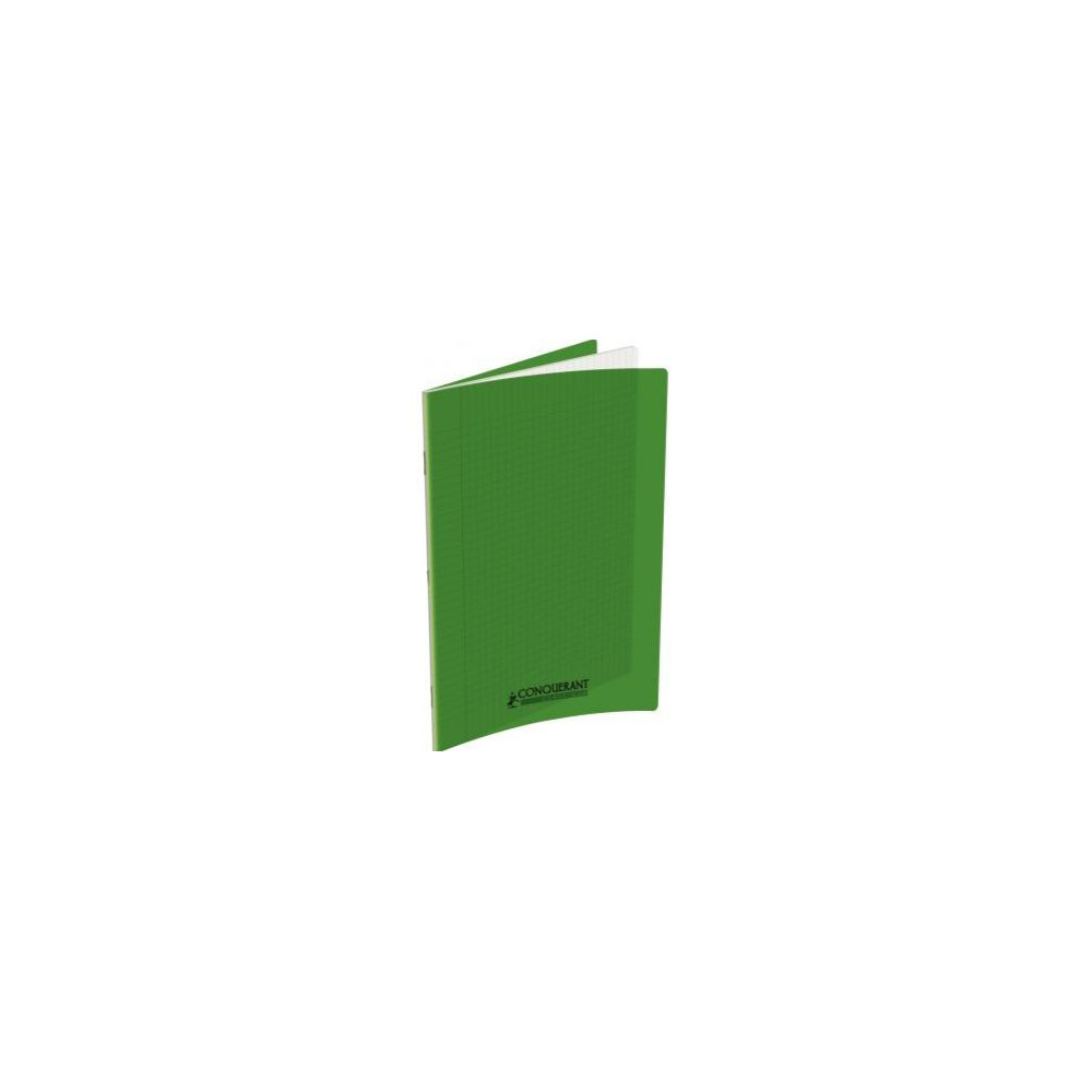 Cahier 24x32cm Séyès 140 p Piqûre 90g Polypro VERT **