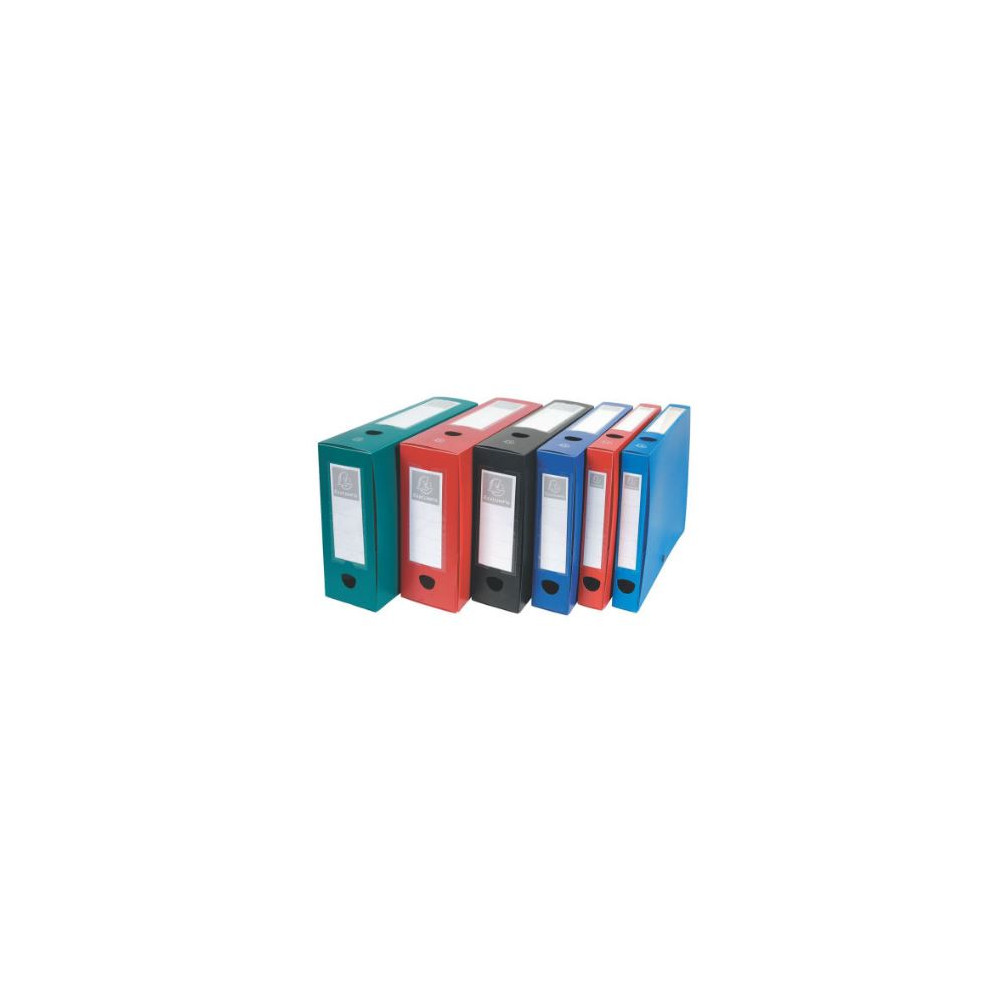 Boite classement PVC - Pression - - Dos 40mm - BLEU - Z