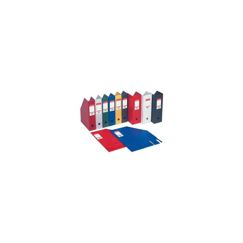 Porte revues PVC - Dos: 10cm Pan coupé - BLEU - Z Porte revues PVC - Dos: 10cm Pan coupé - BLEU - Z