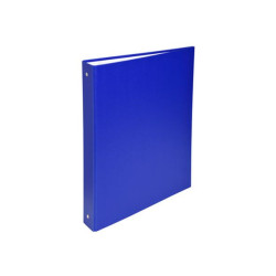 Classeur 4 anneaux A4 - PVC Rembordé :40mm BLEU - EXACOMPTA **