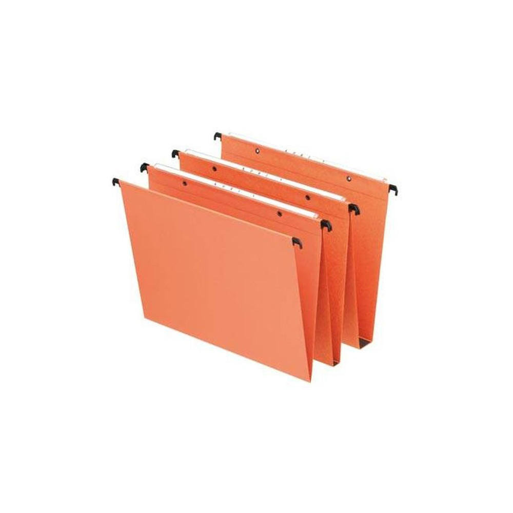 Dossier suspendu Tiroir Kraft - Agrafage - Fond 15mm - Par 25 // Dossier suspendu Tiroir Kraft - Agrafage - Fond 15mm - Par 25 //