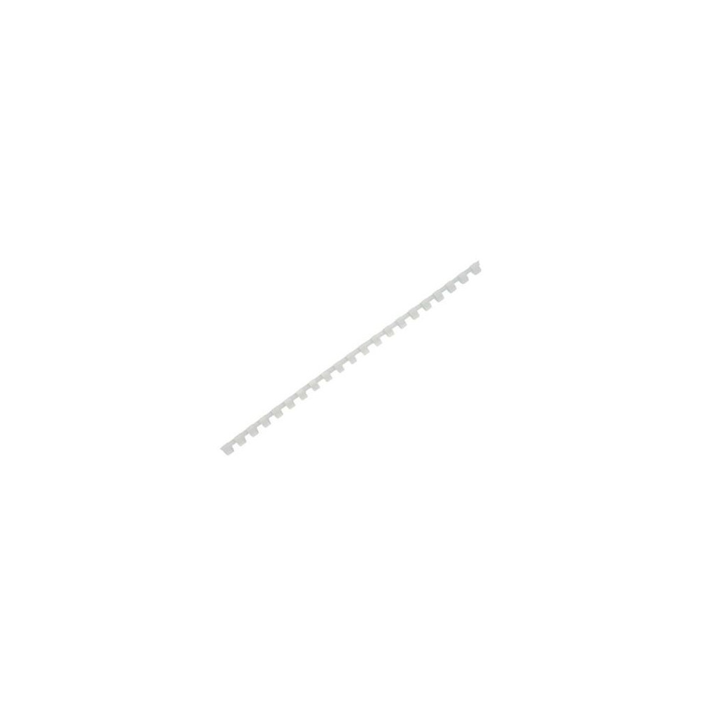Reliure ann. plast. A4 - 10mm / 55f - BLANC - Par 100 //