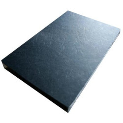 Couverture cartongrain Cuir - A4 - 270g - NOIR (La feuille) - Z