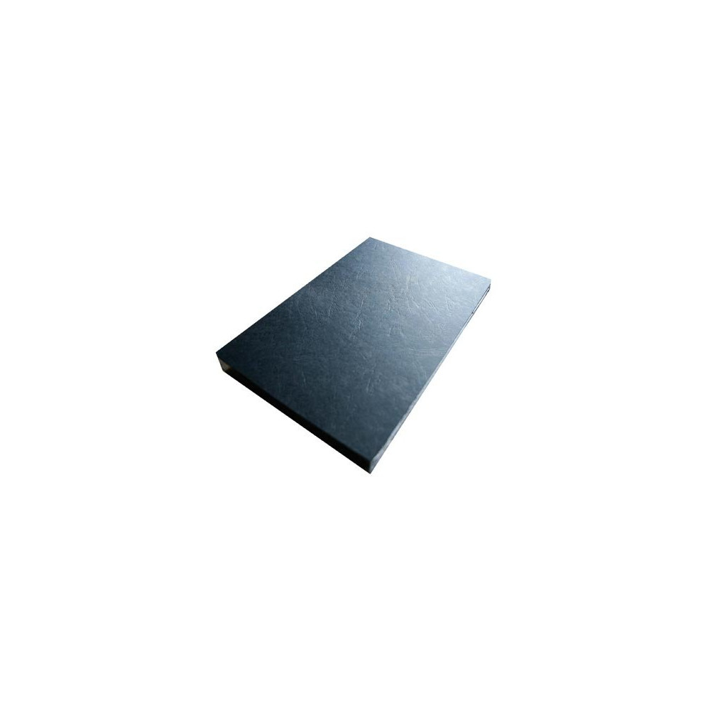 Couverture cartongrain Cuir - A4 - 270g - NOIR (La feuille) - Z