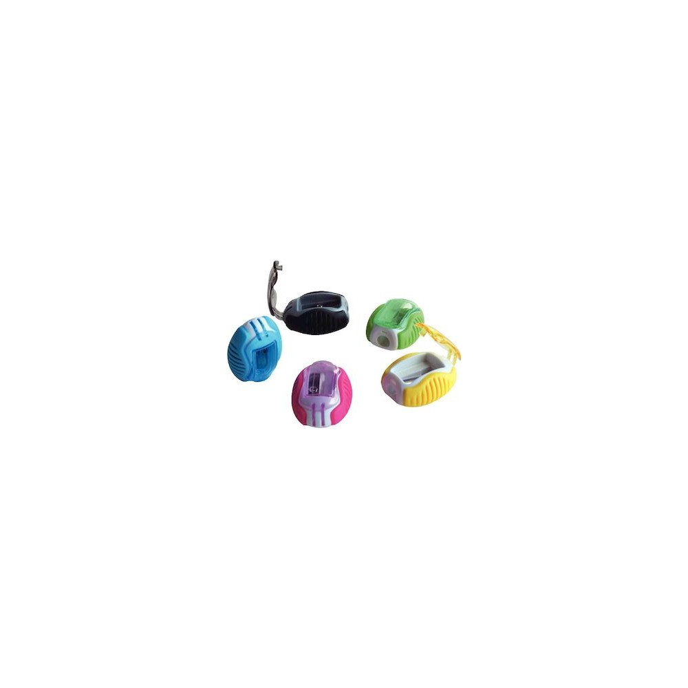 Taille-Crayon plastique Ecolier Bi-matière - Réserve - 1 usage