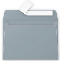 Enveloppe Pollen 114 x162mm - 120g - ARGENT - Paquet de 20 - Z