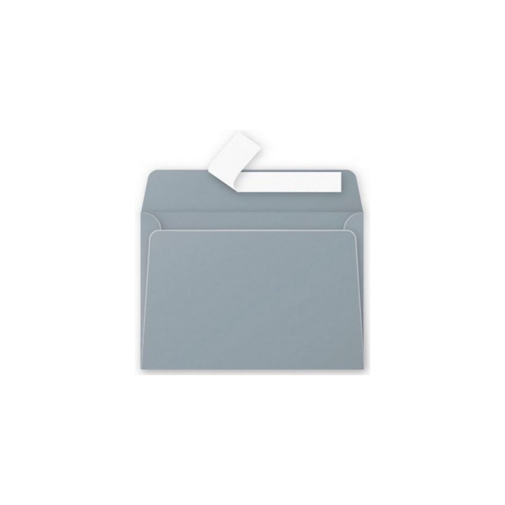 Enveloppe Pollen 114 x162mm - 120g - ARGENT - Paquet de 20 - Z