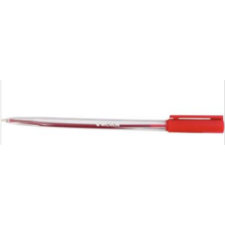 Stylo Bille GAMME ECO avec Pointe 1mm - ROUGE - 1er PRIX //