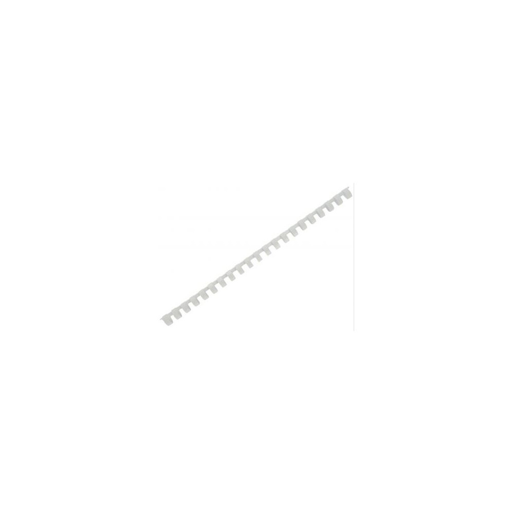Reliure ann. plast. A4 - 14mm / 100f - BLANC - Par 100 //