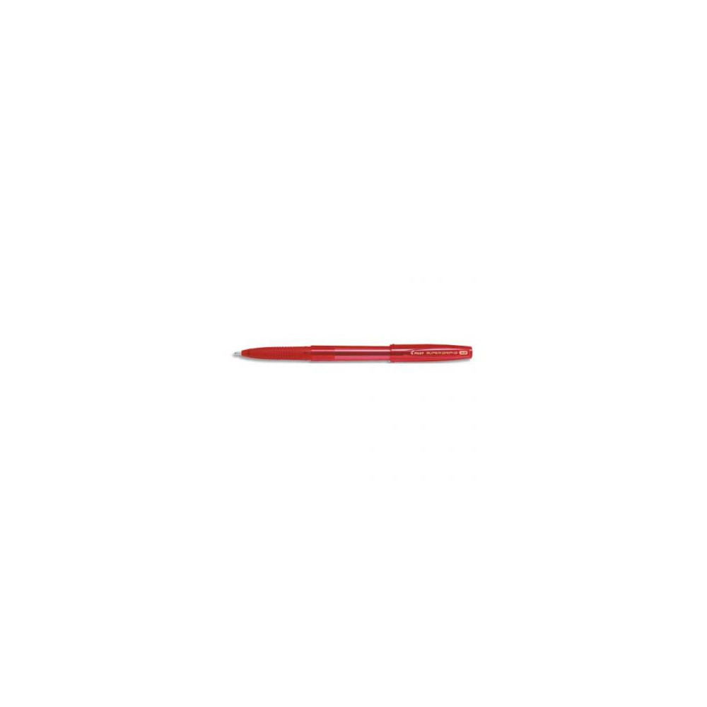 Stylo Bille PILOT Grip G - XB Pointe 1.6mm - Trait : 0.4mm -ROUGE - Z