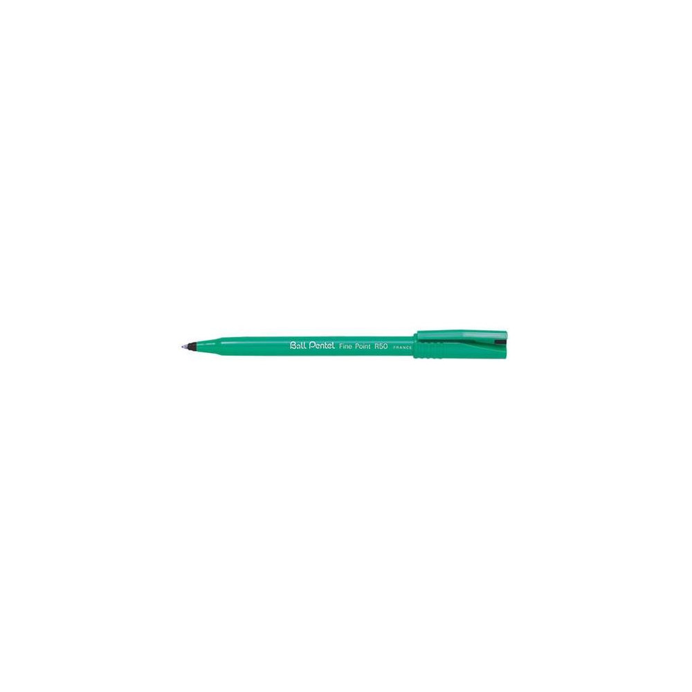 Roller PENTEL BALL R50  - 0.8mm - BLEU - Ref: R50-C  - Z