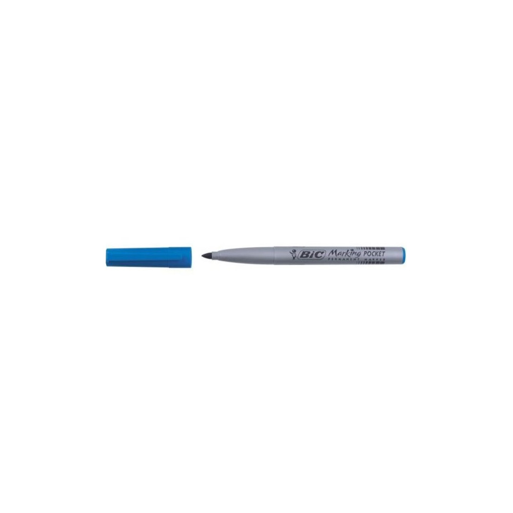 Marqueur perm. BIC MARKING POCKET 1445  - Ogive 1.4mm - BLEU - Z