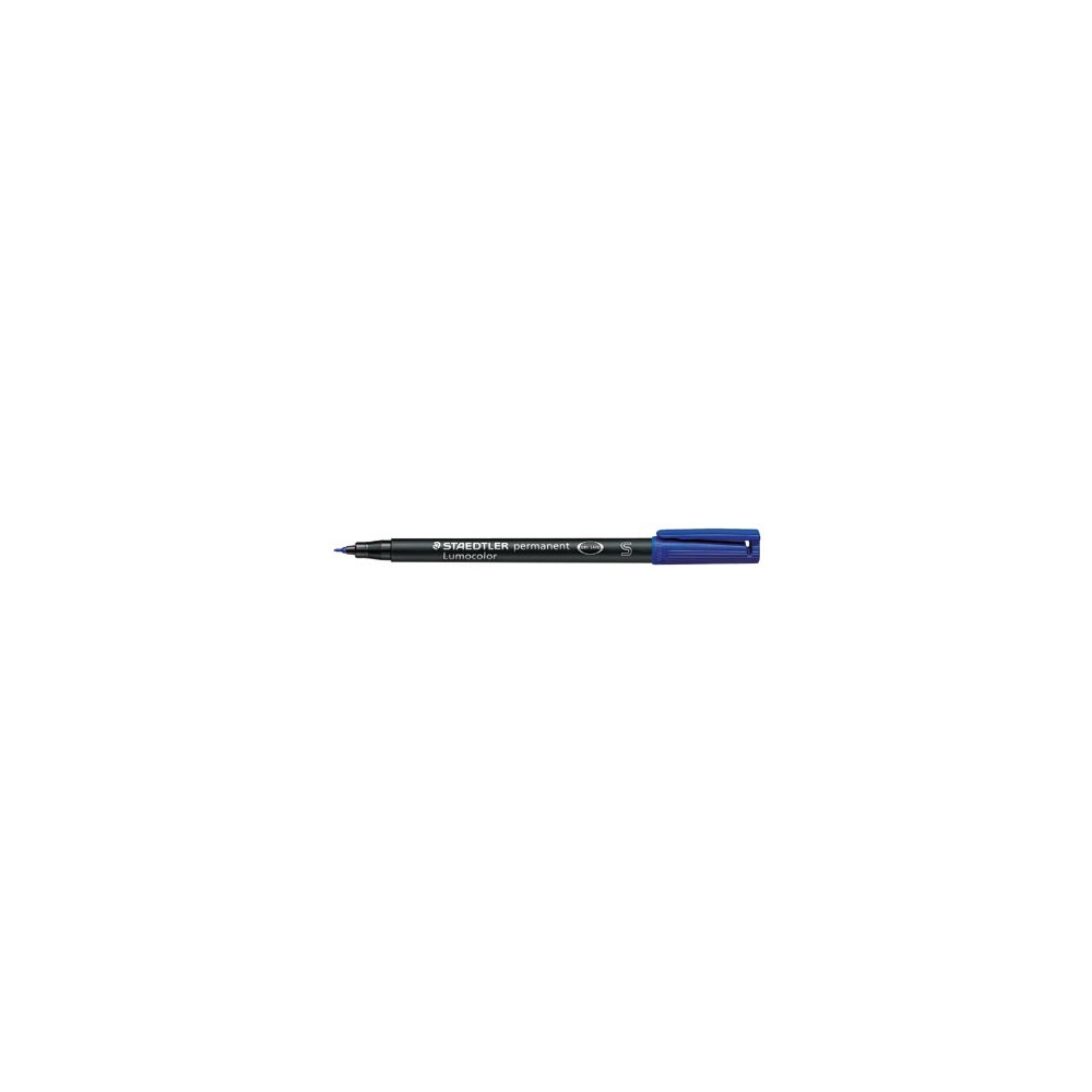 Marqueur perm. STAEDTLER OHP Lumocolor- 0.4mm - BLEU - 313-3 - Z
