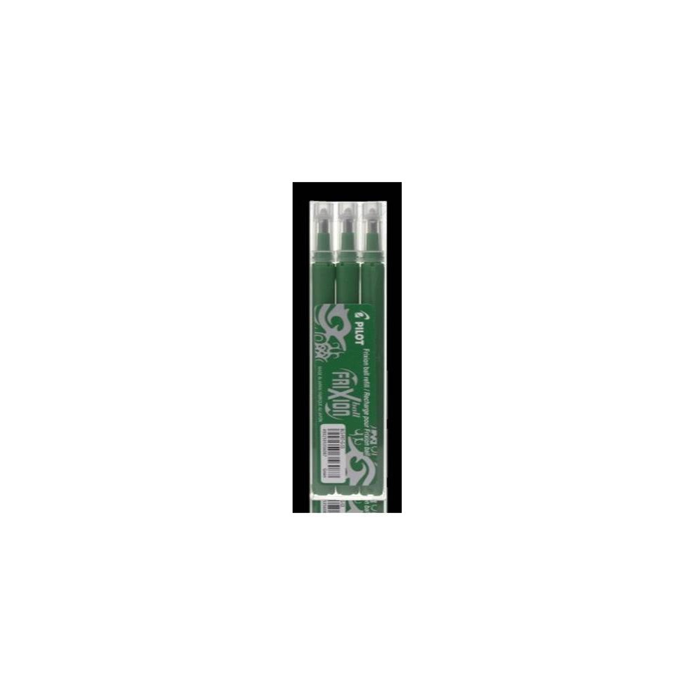 Recharge Roller PILOT Frixion Point 0,5mm - (par 3) - VERT - Z