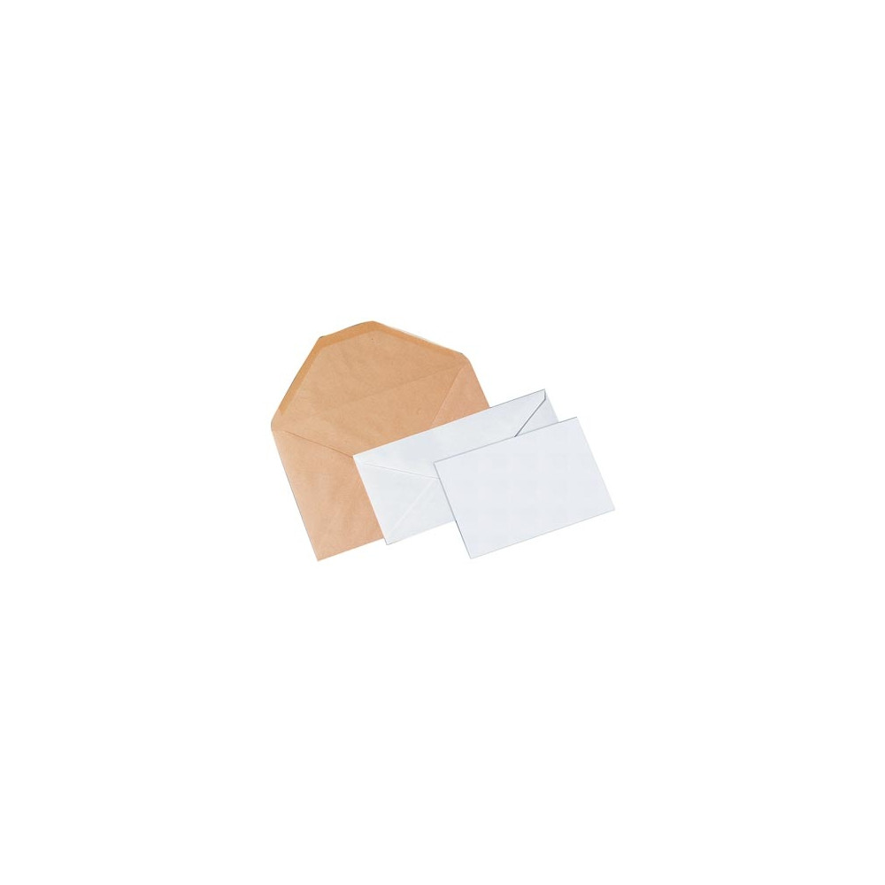 Enveloppe 162x229mm - Bulle pleine - Gommée (x 500) **