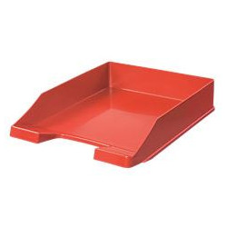 Corbeille courrier PVC OFFICE DEPOT - A4 - ROUGE - Z
