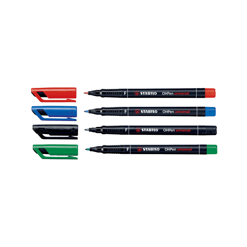 Feutres rétroprojection STABILO OH PEN - 0.7mm - VERT - Z