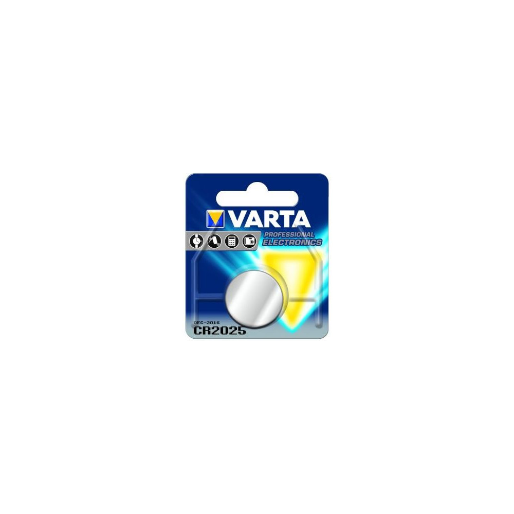 Pile CR2025 - Lithium - Bouton argent //