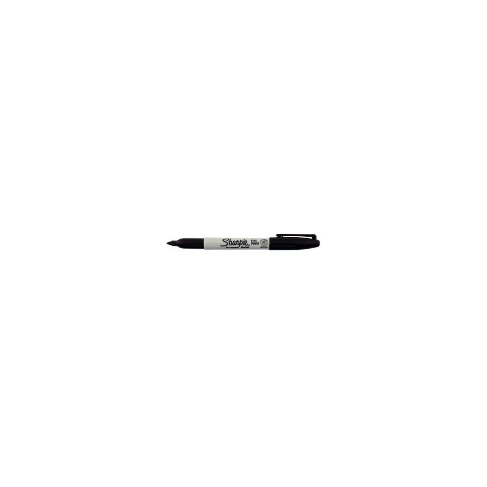 Marqueur perm. SHARPIE - Ogive - Pointe fine - NOIR
