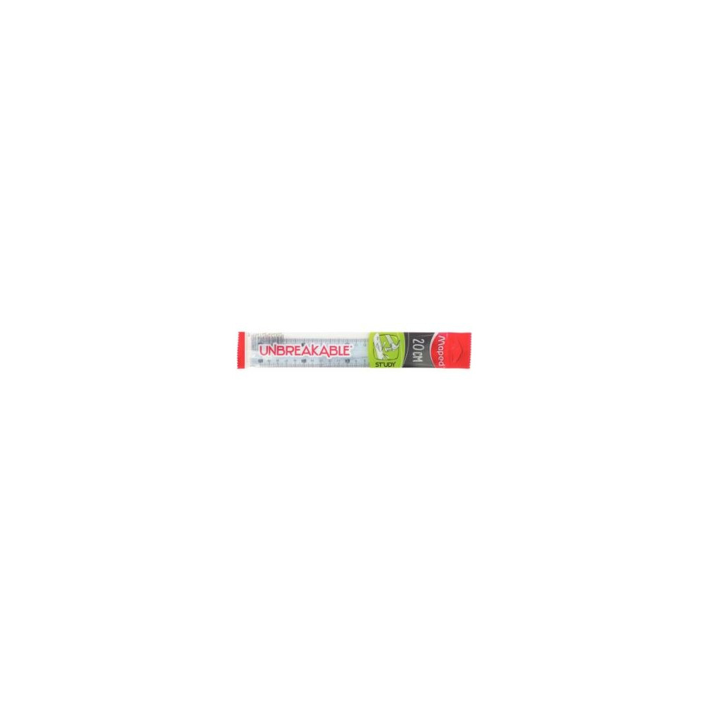 Regle flexible en plastique 20cm  - Incassable - 1er PRIX