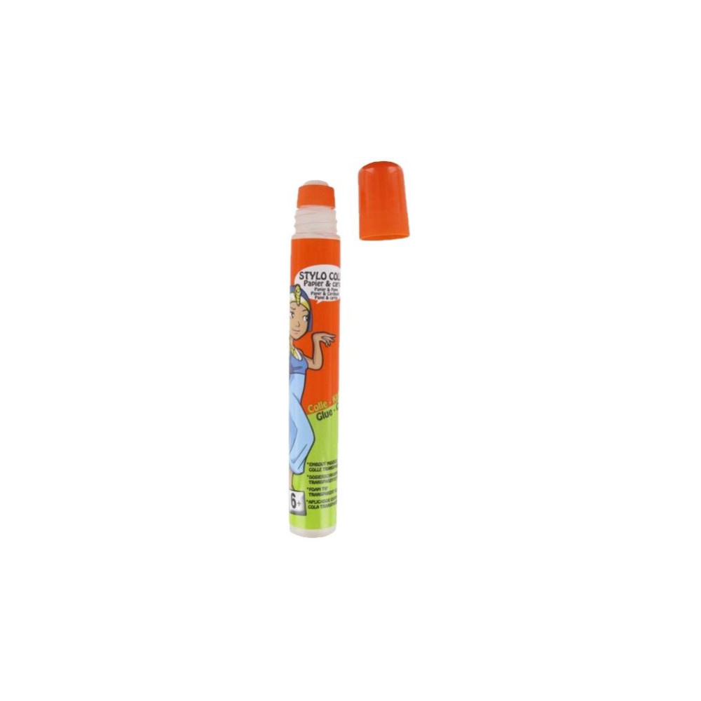 Colle transparente en stylo + bout mousse CLEOPATRE - 50g  