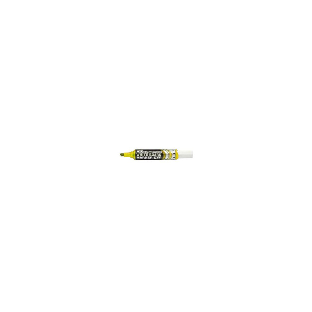 Marqueur effaç. PENTEL MAXIFLO MWL6M-G - biseauté  - JAUNE XL 