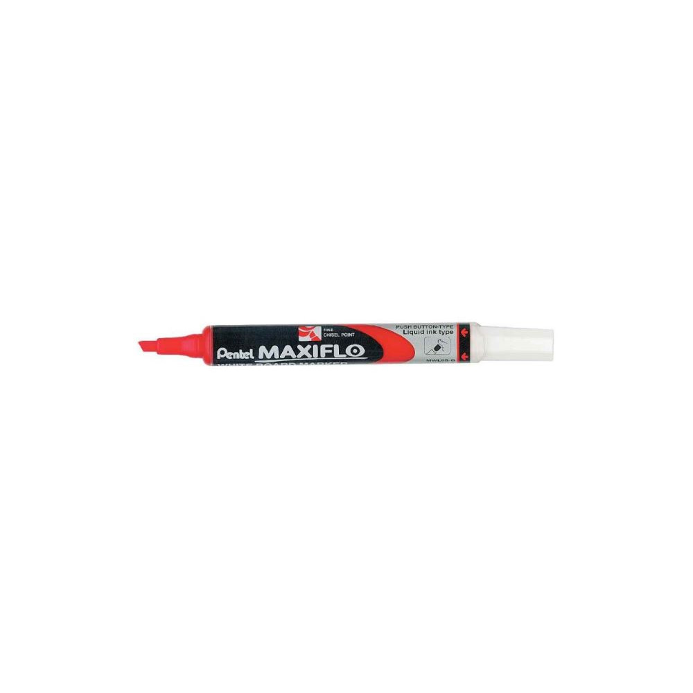 Marqueur effaç. PENTEL MAXIFLO MWL6S-E - bis, 2 à 4.5mm - MARRON