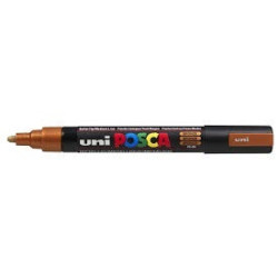 Marqueur gouache POSCA - Ogive 2.5mm - PC-5M BRONZE