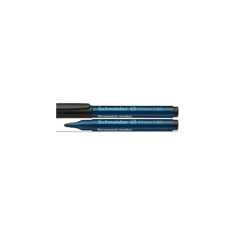 Marqueur perm. SCHNEIDER Maxx 130 - Ogive 1 à 3mm - NOIR //