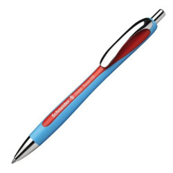 Stylo Gel SCHNEIDER Slider Rave XB - 1mm - Rétractable - ROUGE - Z