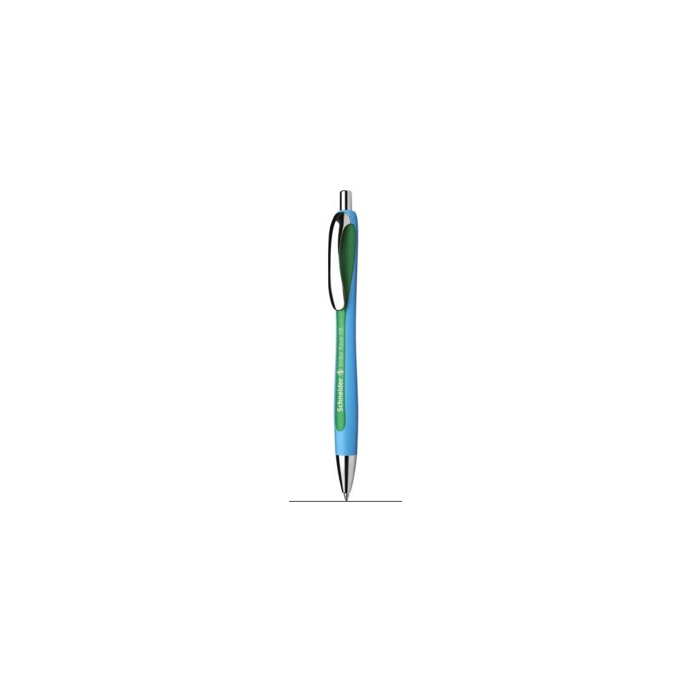 Stylo Gel SCHNEIDER Slider Rave XB - 1mm - Rétractable - VERT - Z