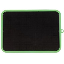 Ardoise noire - 19 x 26cm - 1 face unie/1face quad.