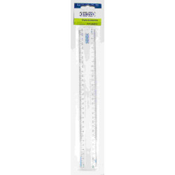 Regle flexible en plastique + poignée 30cm ULMANN - Incassable - Z