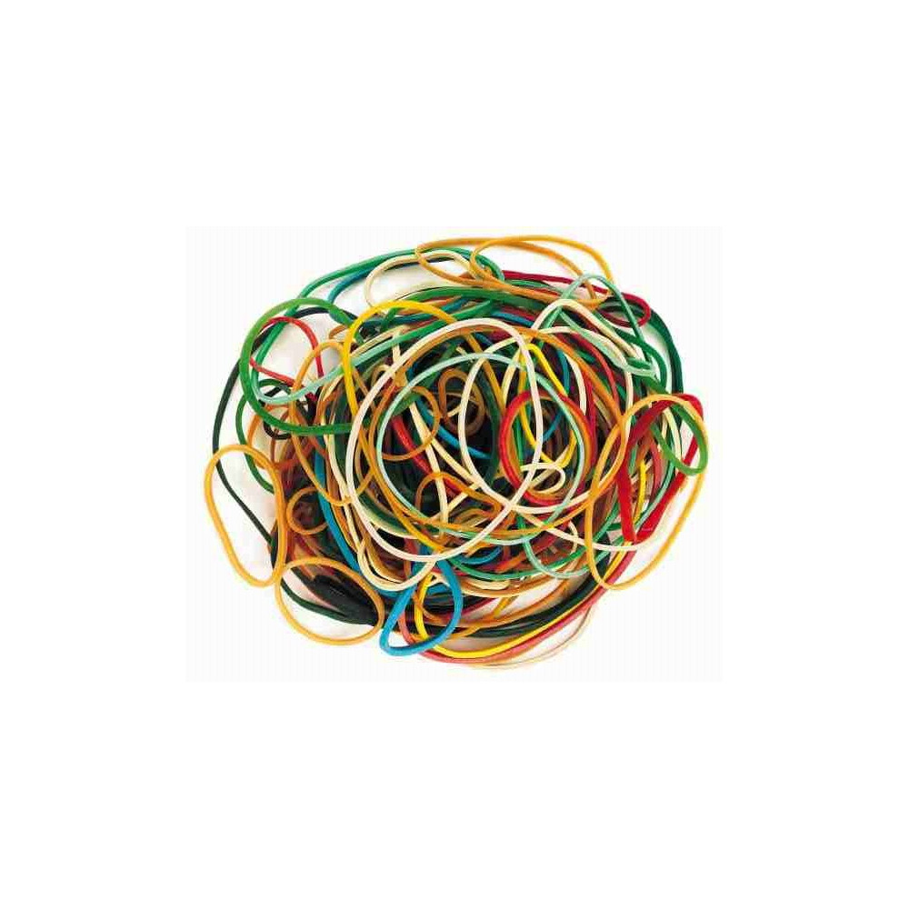 Elastique étroit - Couleurs & tailles assorties - par 50 g  