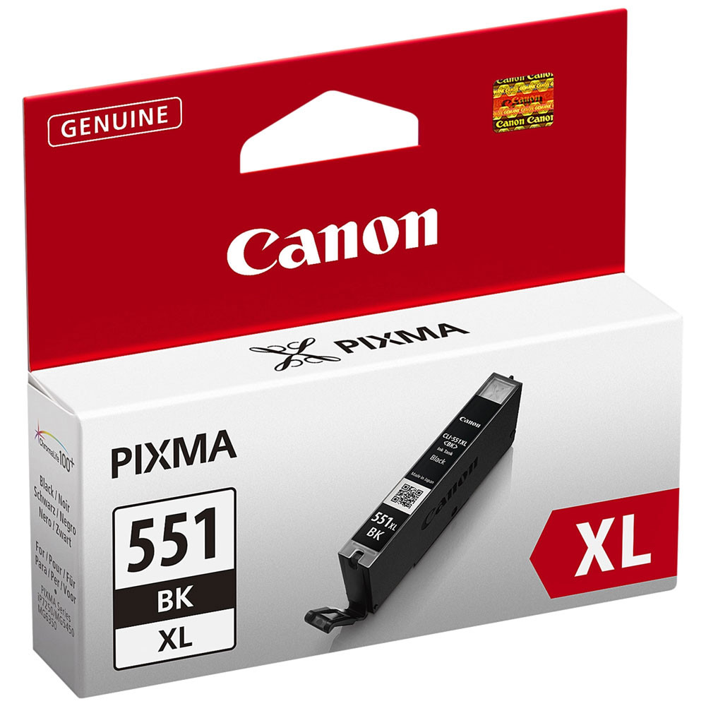 Cart CANON CLI551BKXL Noire - Pixma iP7250 / MG5450 - Z
