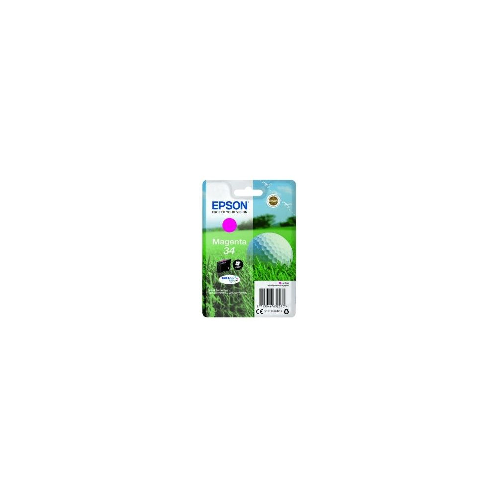 Cart EPSON - N°34 - Golf - Magenta - WF-3720/3725 - Z
