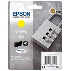 Cart EPSON - N°35 - Cadenas  T3584 - Jaune - WF-4720/25/30/40 - Z