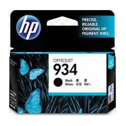 Cart HP N°934 Noir - C2P19AA - Officejet 6812/6815/Pro6230/6830 - Z