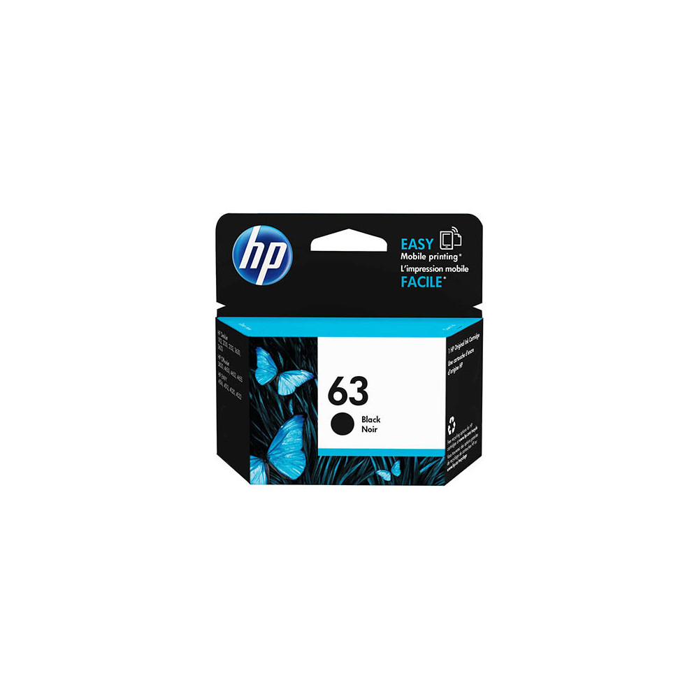 Cart HP N°63 Noire - HP2130 (Australie) - Z