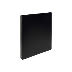 Classeur 4 anneaux A4 - PVC Fin - 25 x 32cm - 40mm NOIR EXACOMPTA **